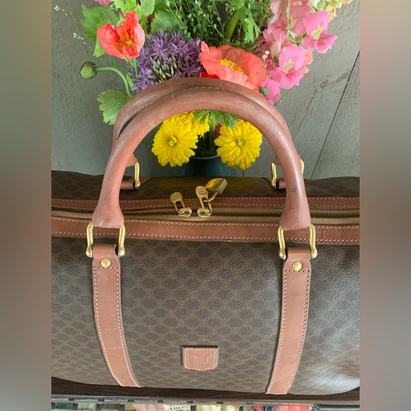 Celine Macadam Blason Travel Boston Weekender Bag - Picture 3 of 16